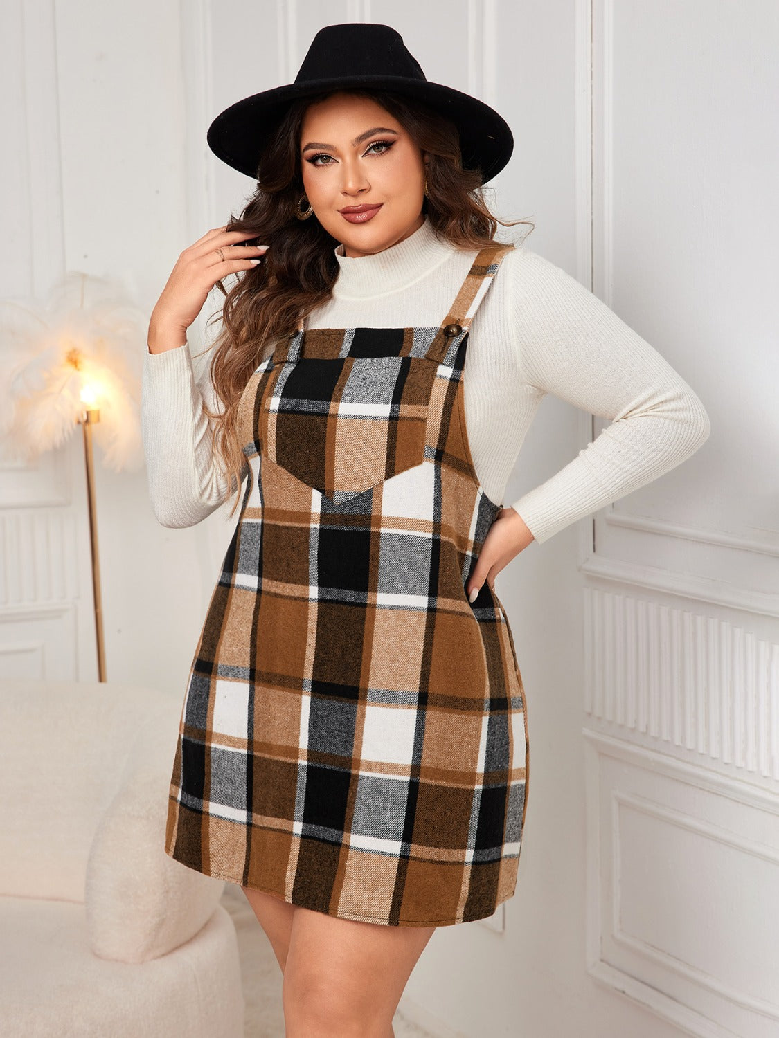 Honey Plus Size Overall Dress