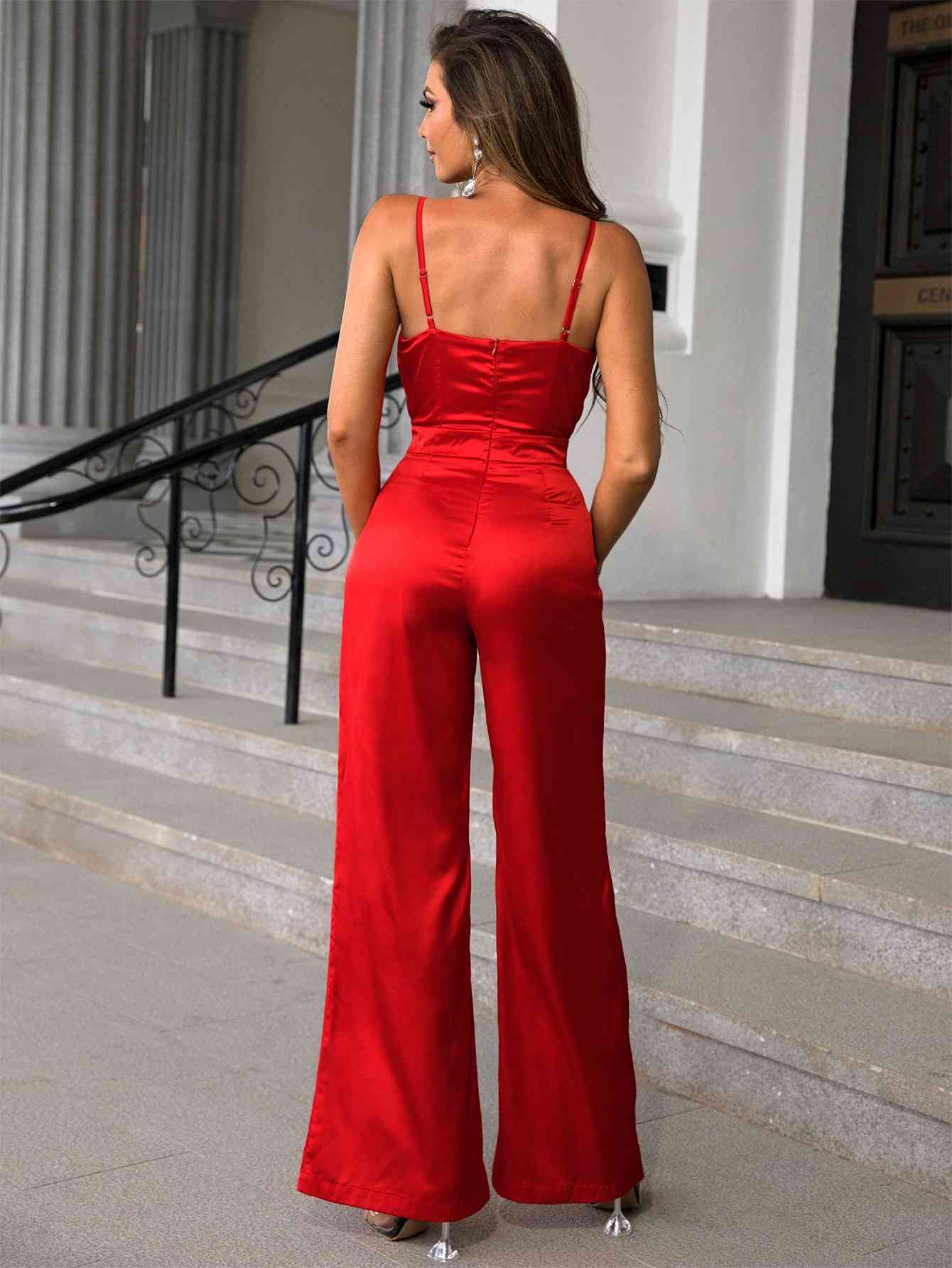 Darla Spaghetti Strap Jumpsuit