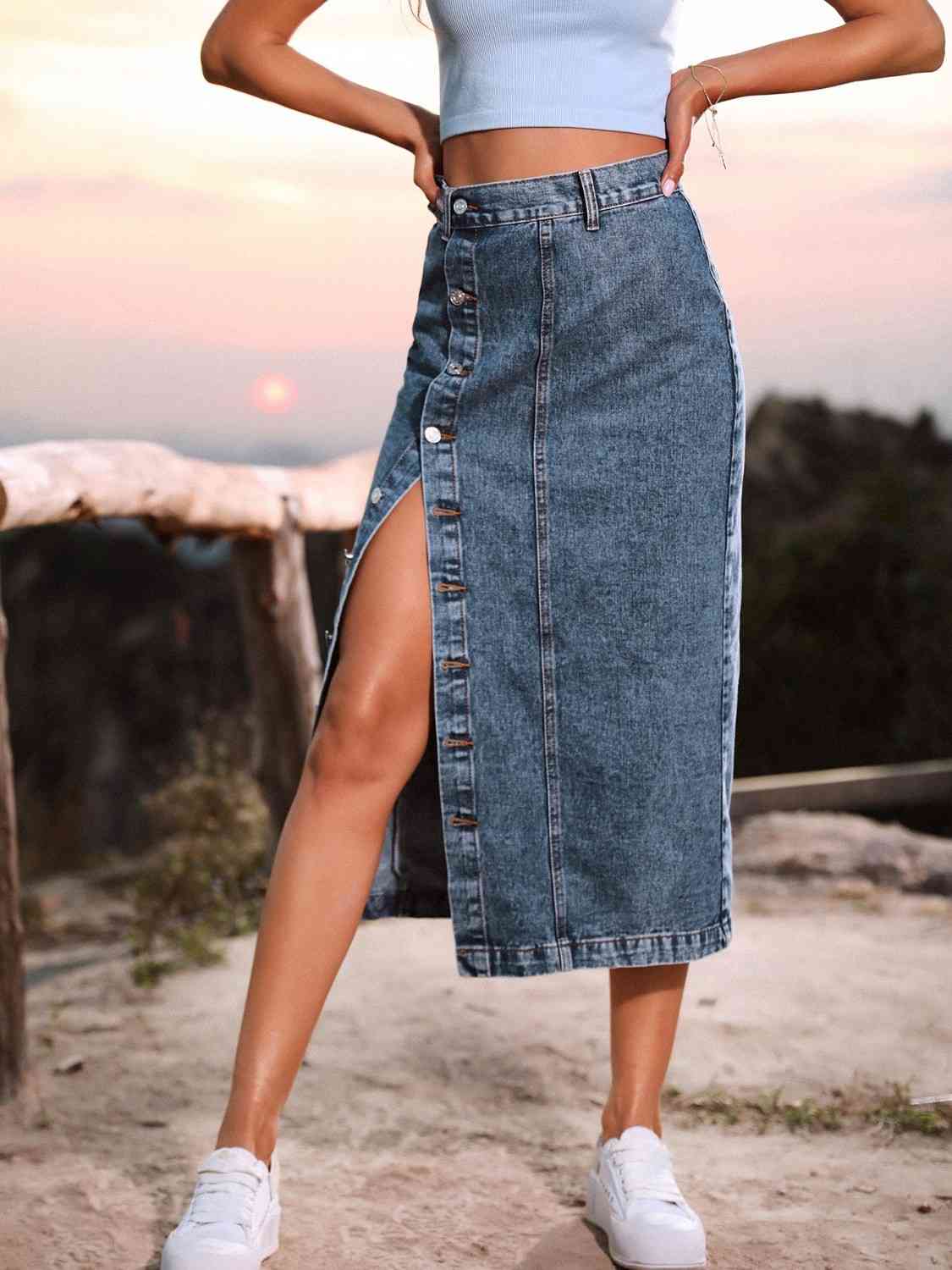 Sasha Denim Skirt