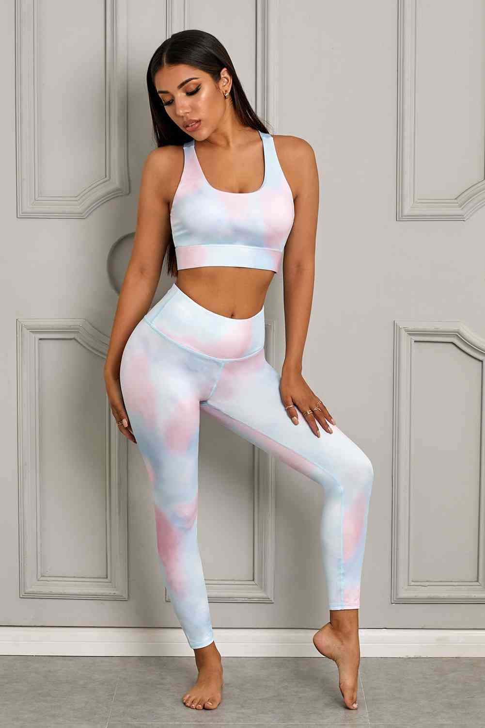 Cotton Candy Leggings Set