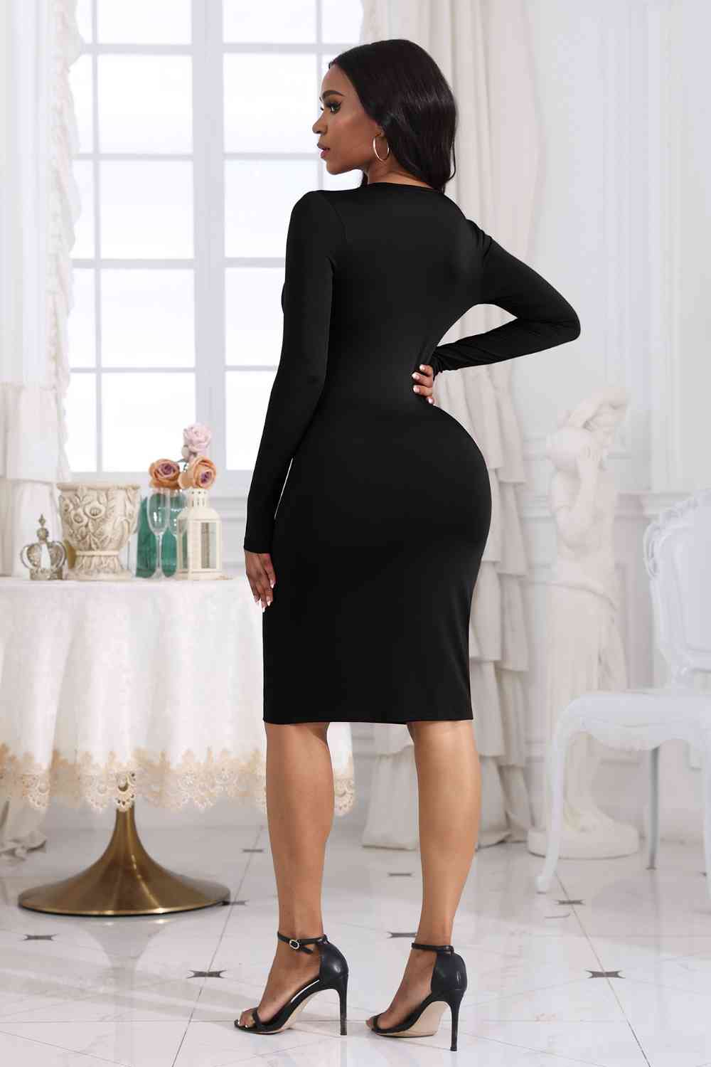 Cosmopolitan Long Sleeve Dress