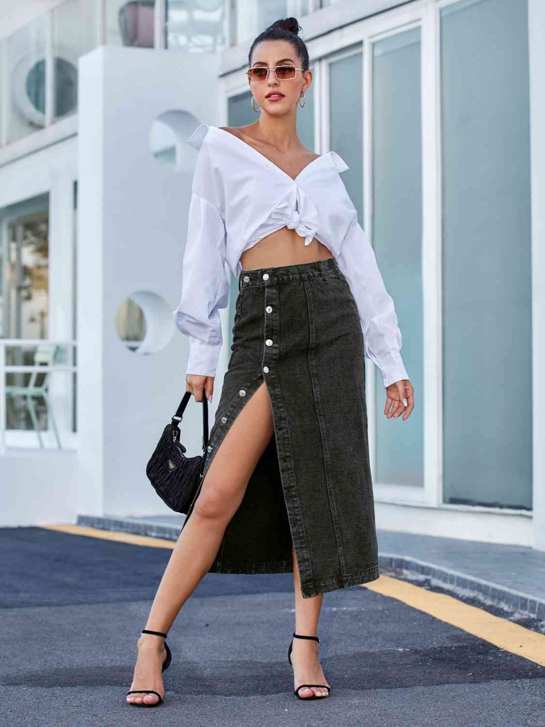 Sasha Denim Skirt