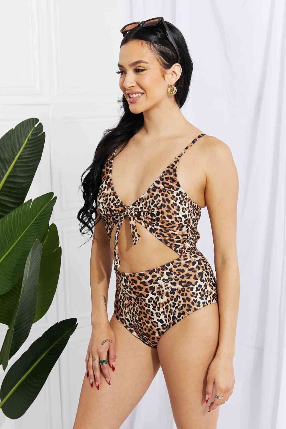 Seaside Cutout One-Piece Swimsuit