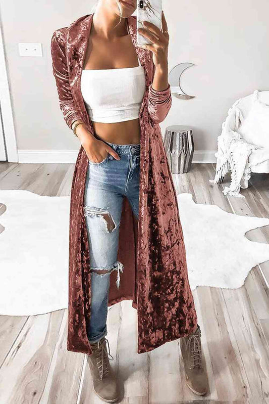 Molly Velvet Cardigan