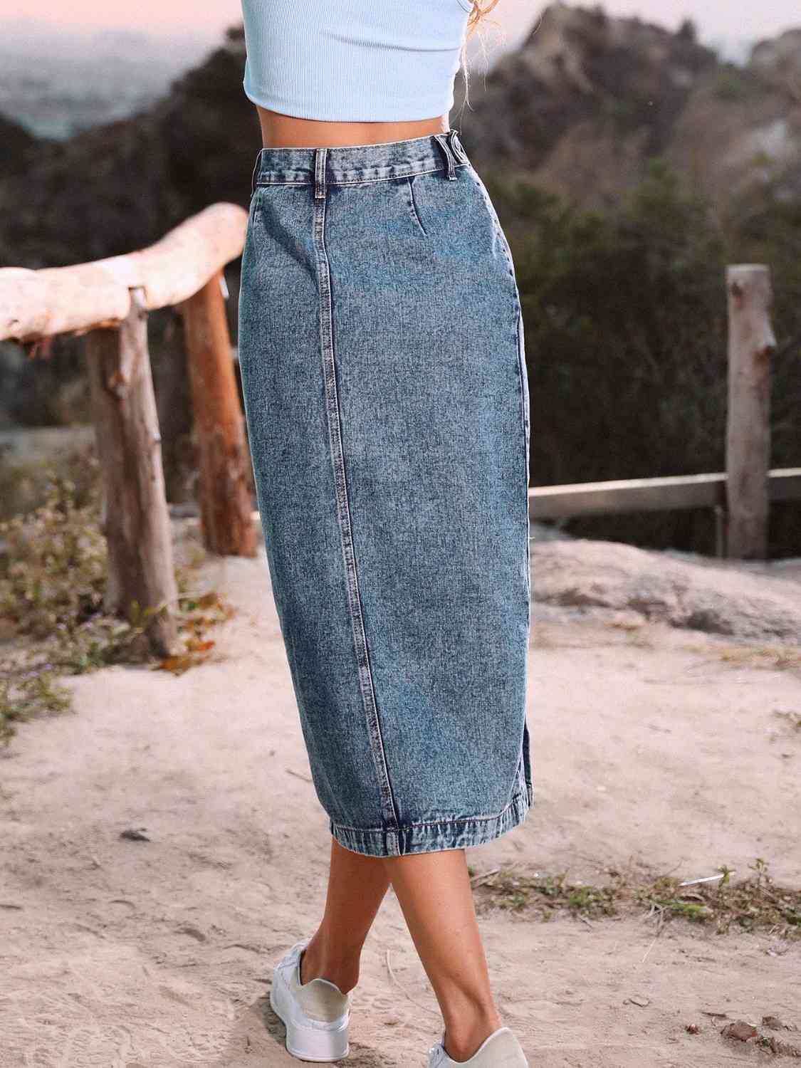 Sasha Denim Skirt