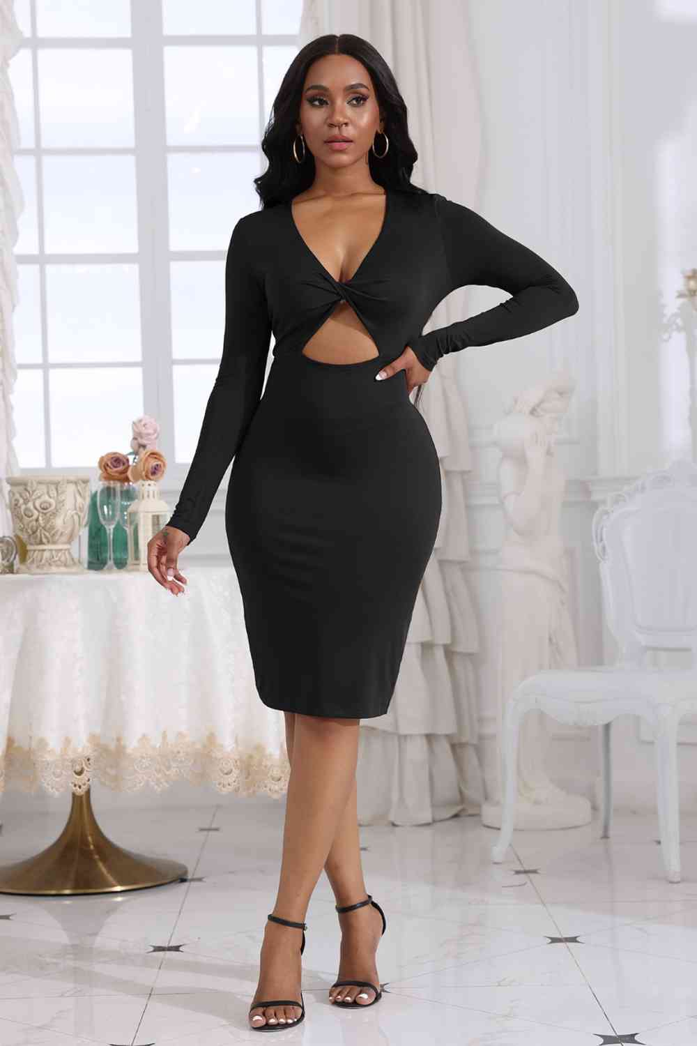 Cosmopolitan Long Sleeve Dress