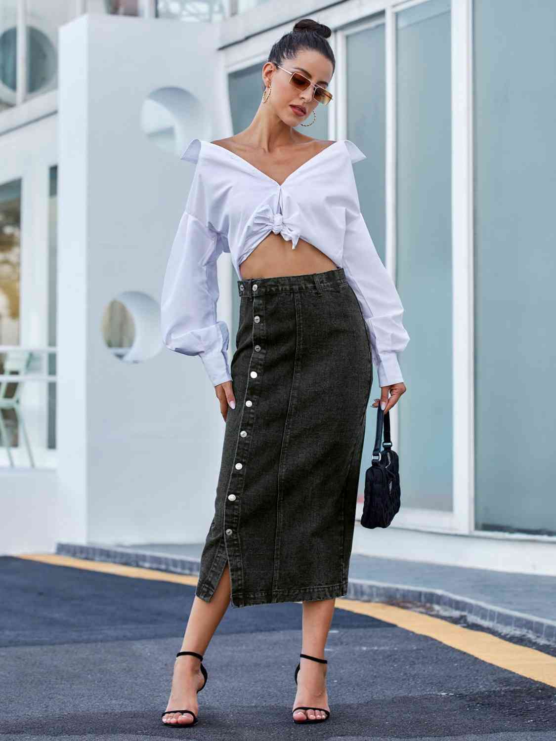 Sasha Denim Skirt