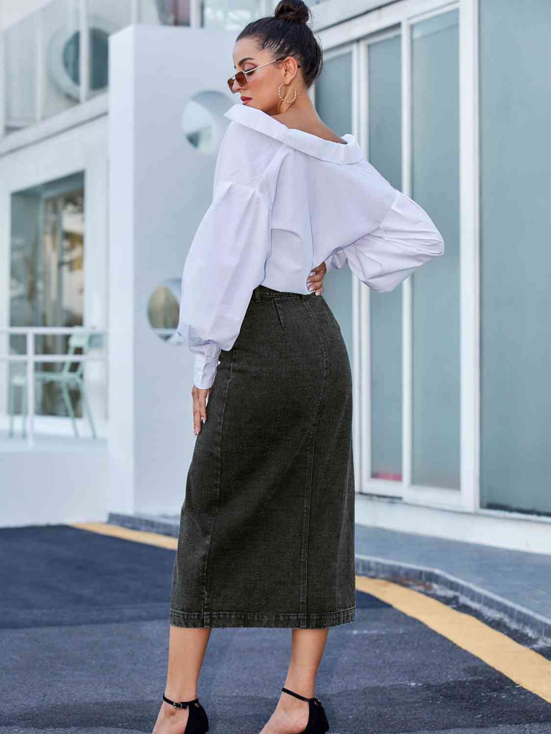 Sasha Denim Skirt