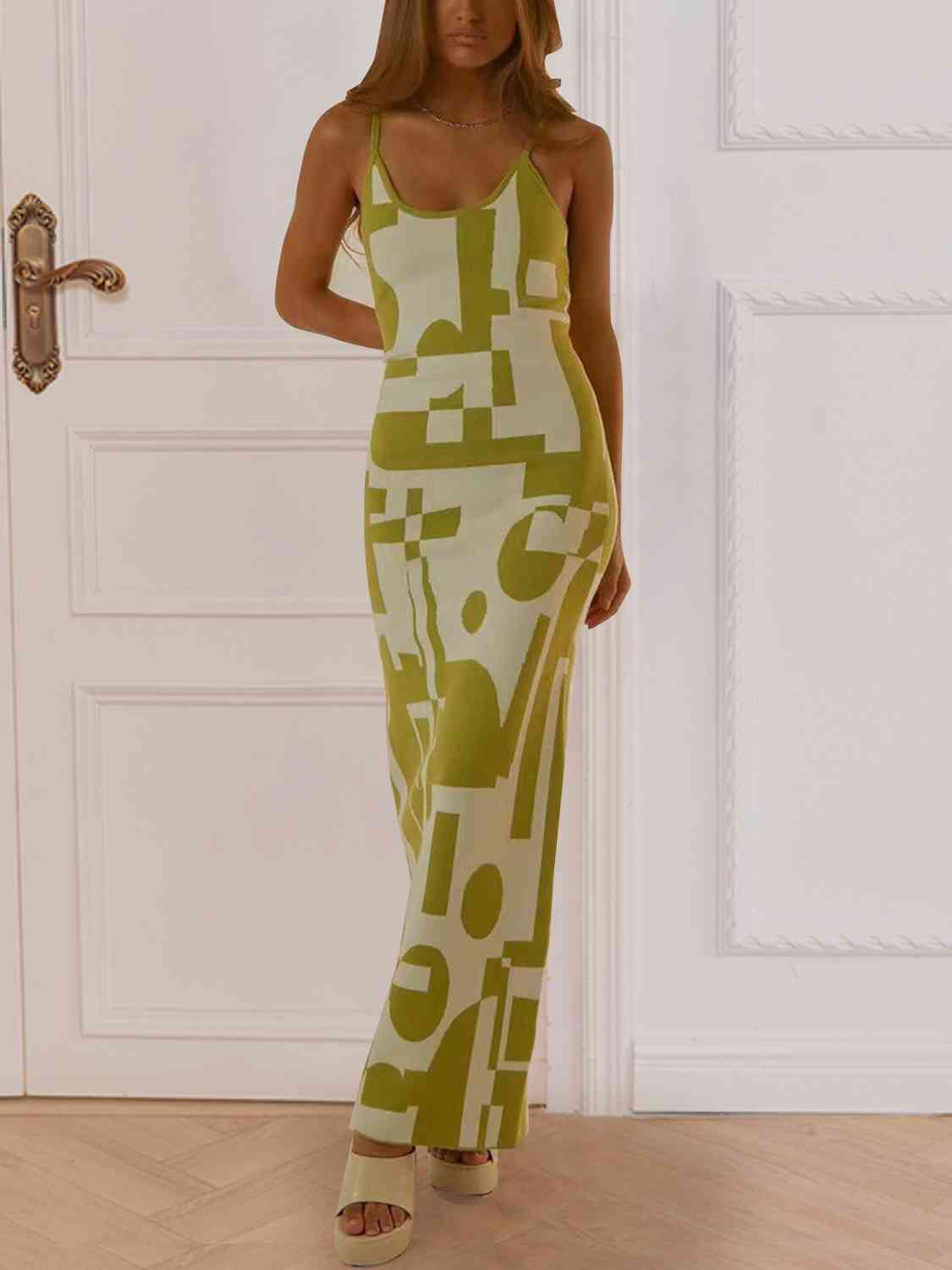 Art Work Maxi Dress