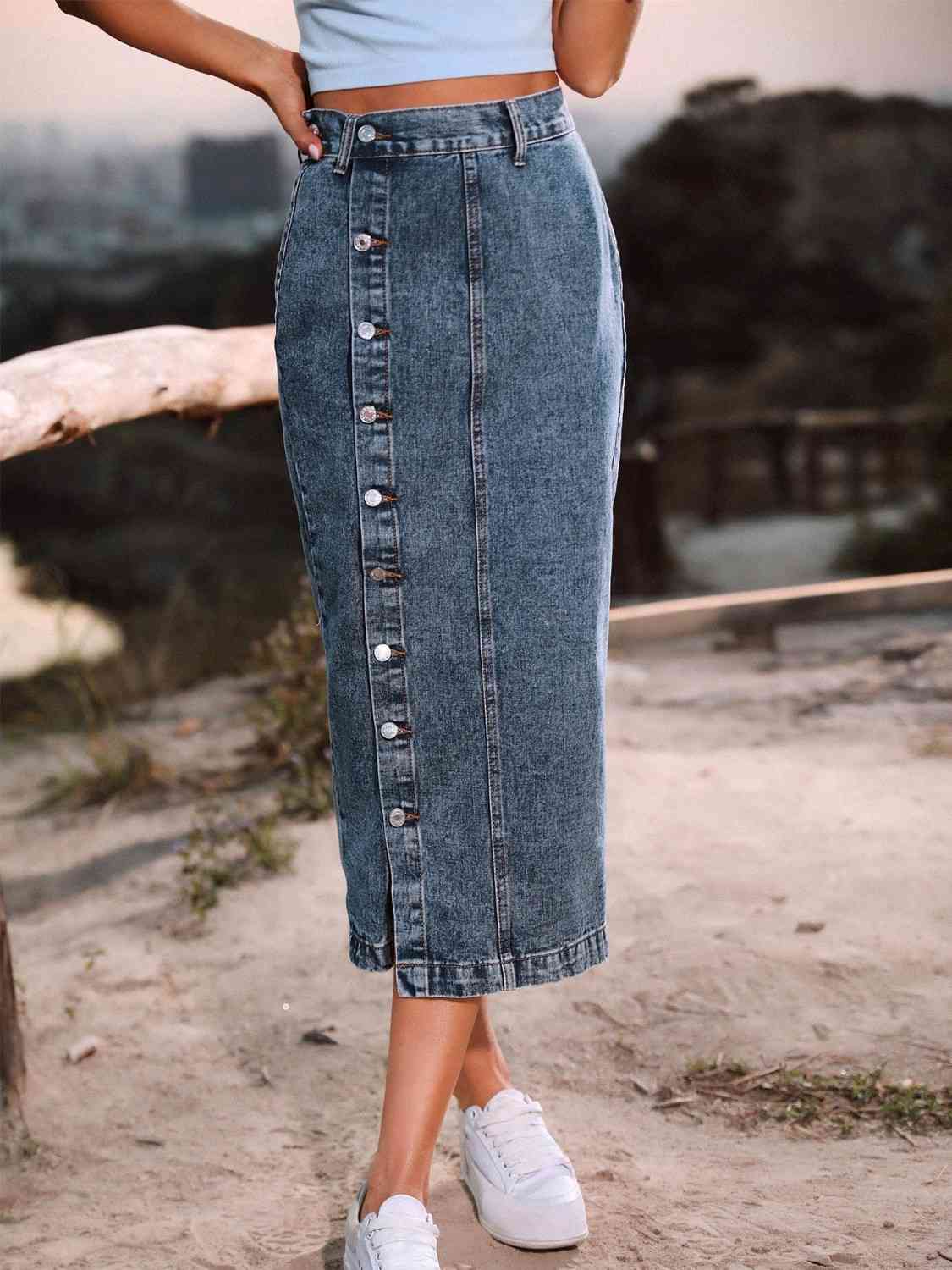 Sasha Denim Skirt