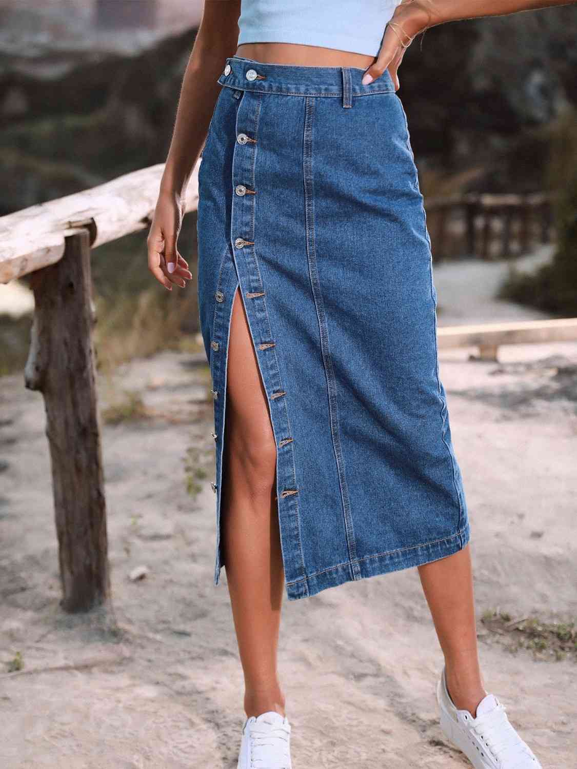 Sasha Denim Skirt