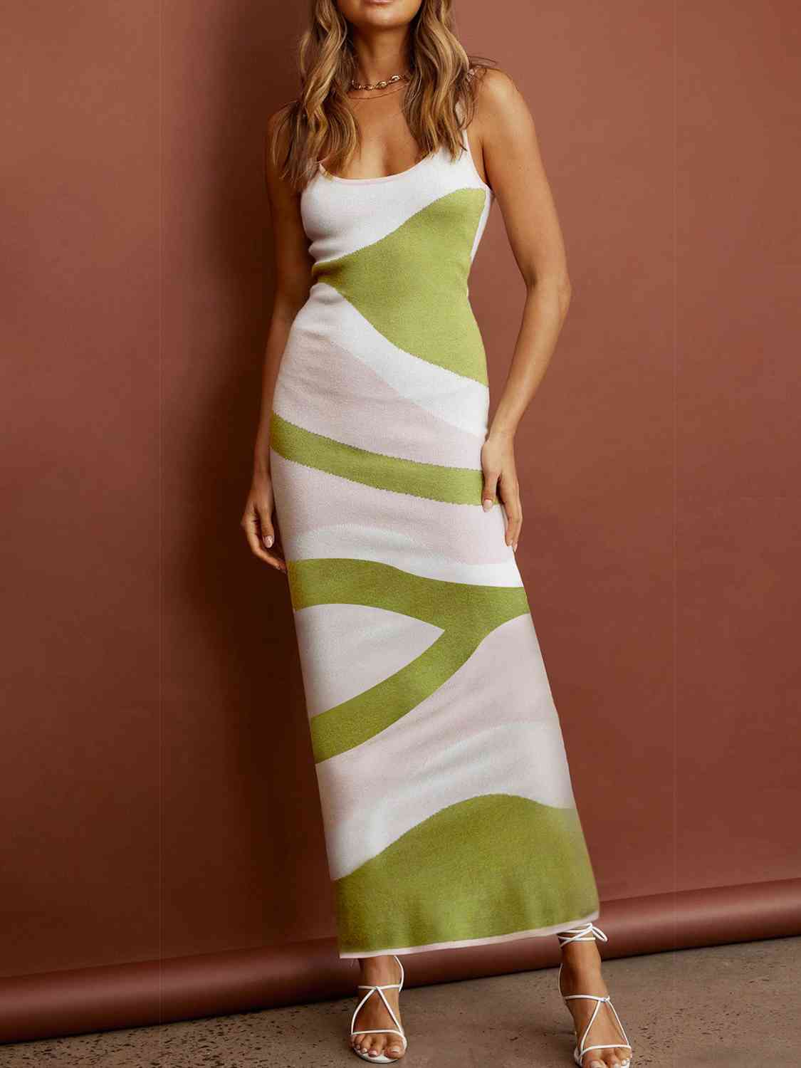 Art Work Maxi Dress