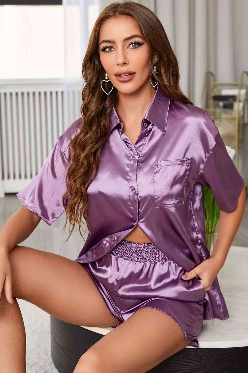 Satin Sheets Pajama Set