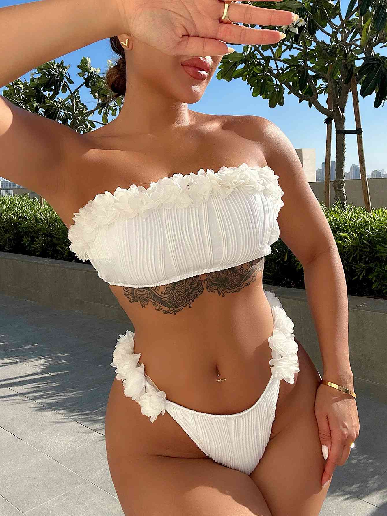 Lexi Tie Back Two-Piece Bikini Set