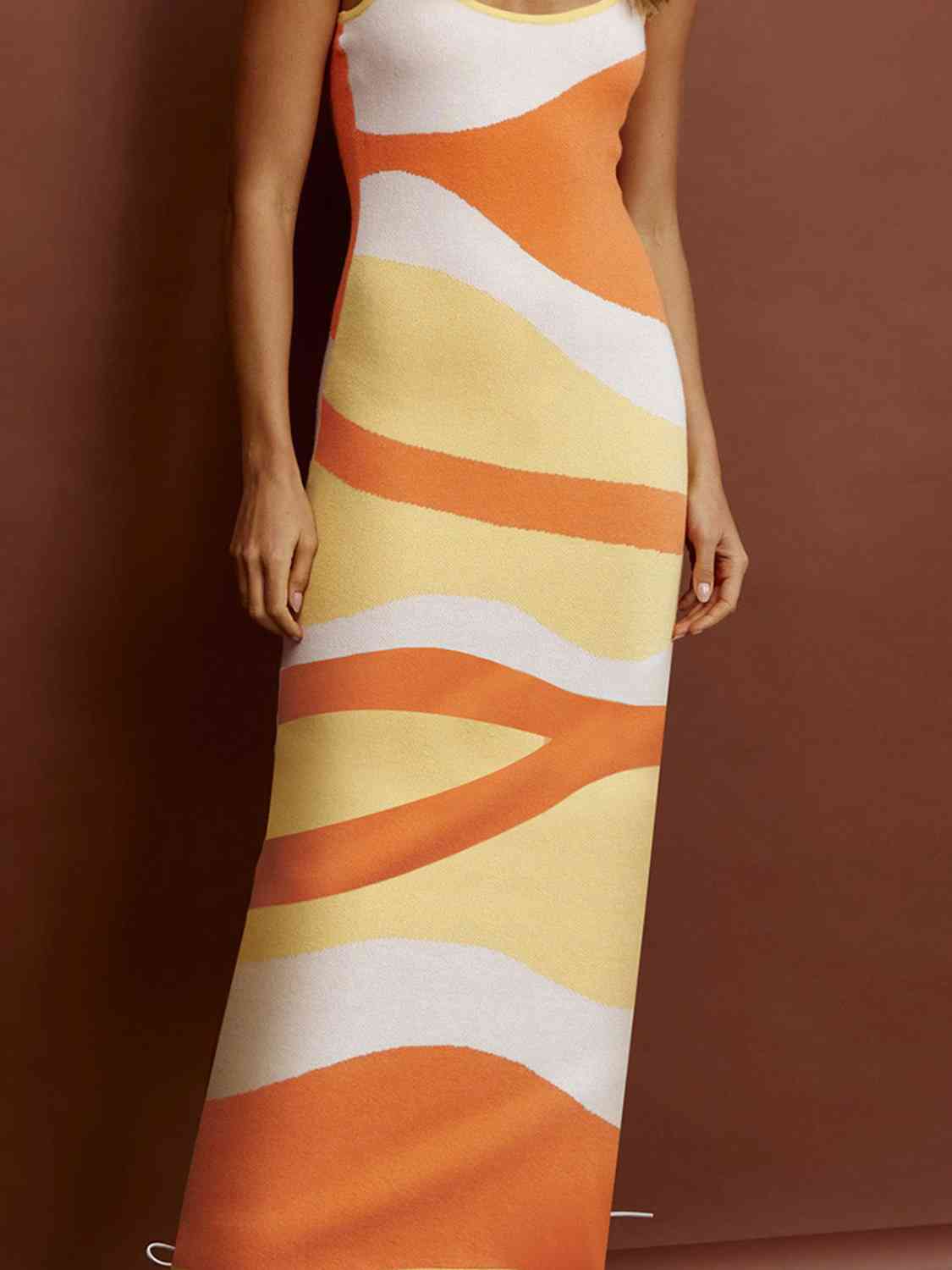 Art Work Maxi Dress