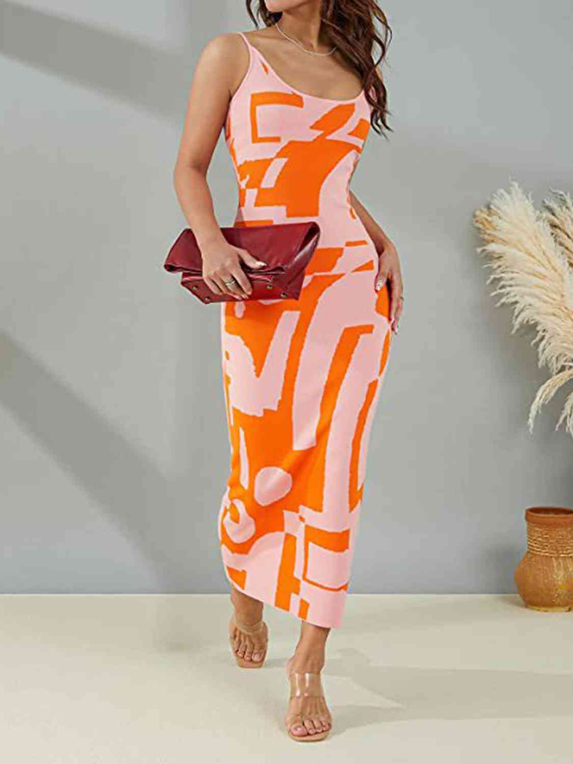 Art Work Maxi Dress