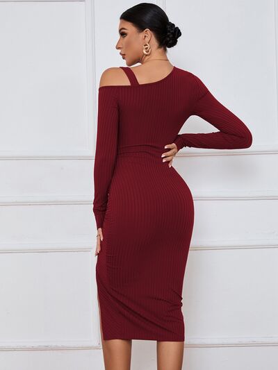 Kimberly Drawstring Wrap Dress