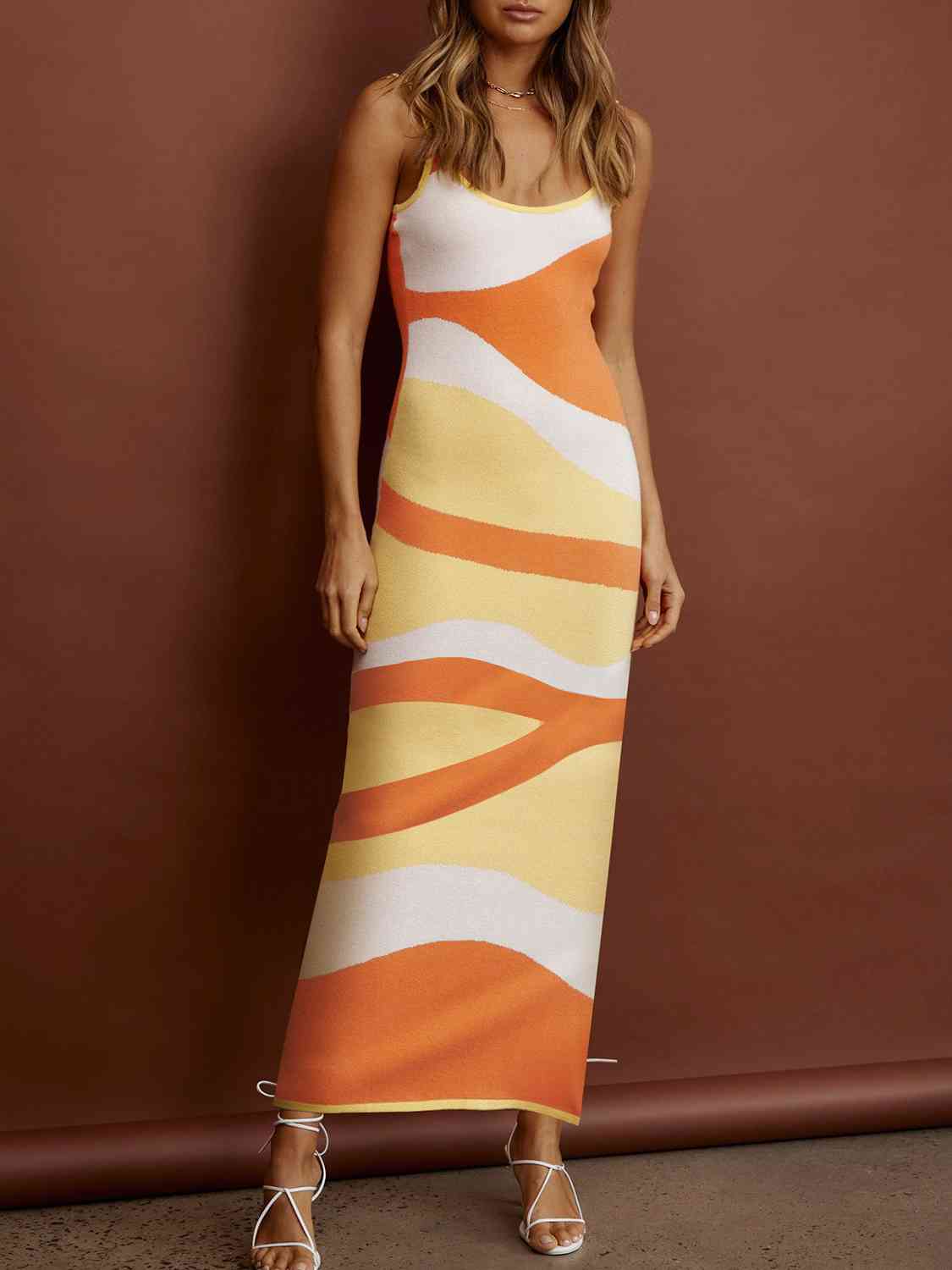 Art Work Maxi Dress